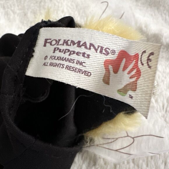 Folkmanis Yellow Honey Bee Hand Puppet Glove 6” Plush Stuffed Toy - Picture 5 of 8